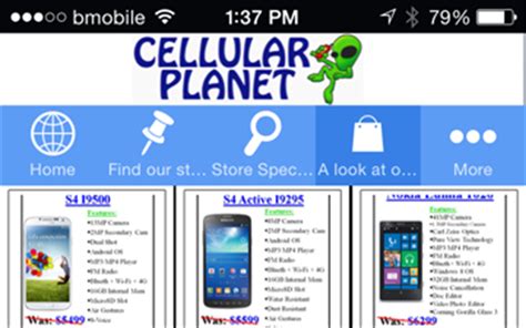 cellular planet phones.